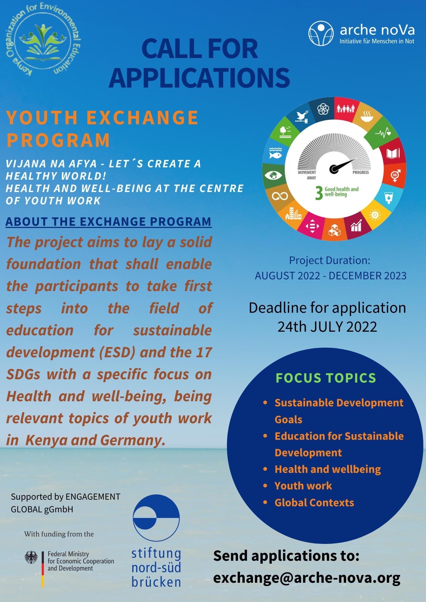 Call For Applications Youth Exchange Program KOEE